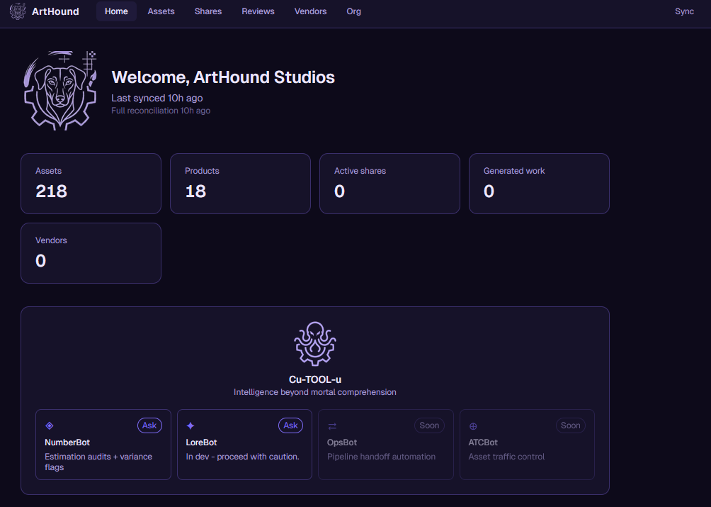 ArtHound app screenshot